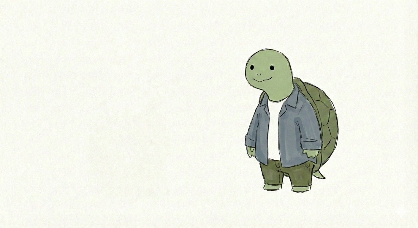 亀キャラクター（なぎ）